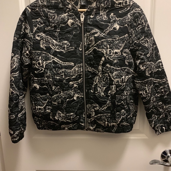 H&M Lion Print Bomber - Picture 2 of 2